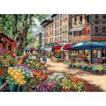 Gold Collection Paris Market Counted Cross Stitch Kit (image for) Gold Collection Paris Market Counted Cross Stitch Kit
